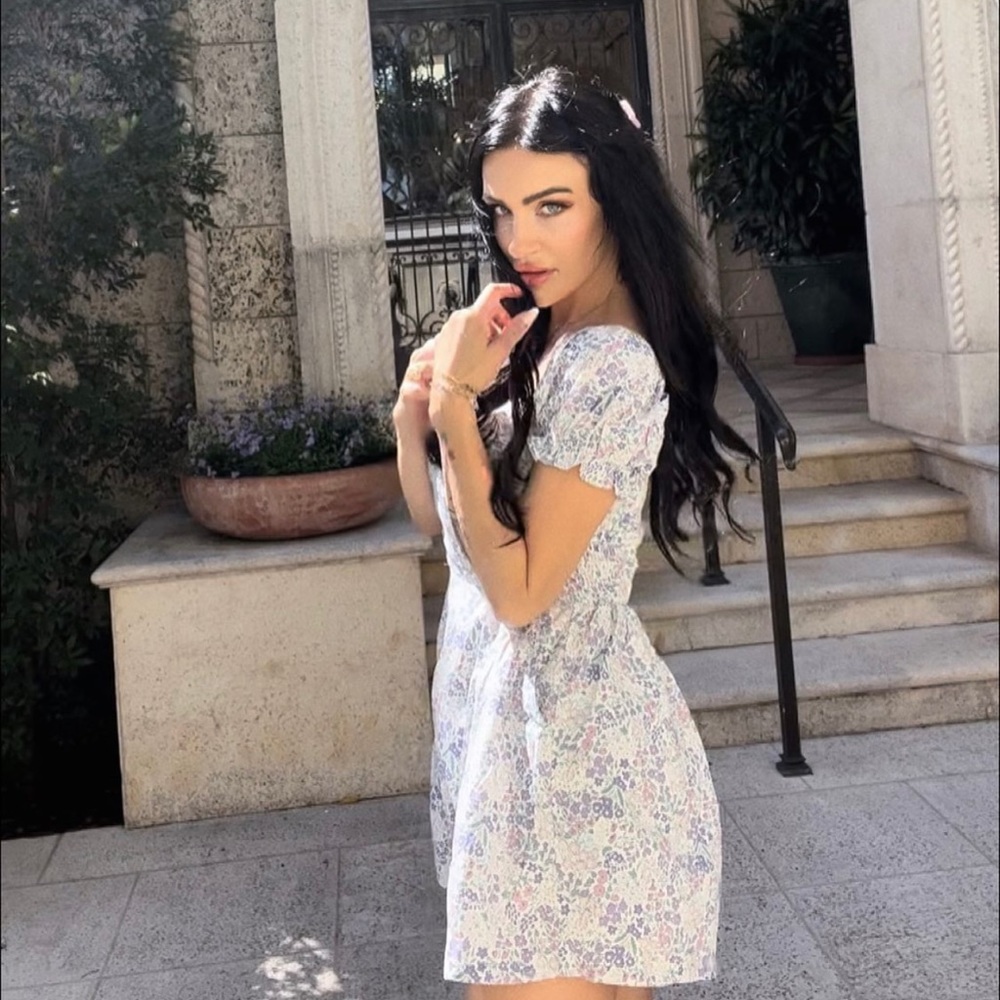 cute floral romper